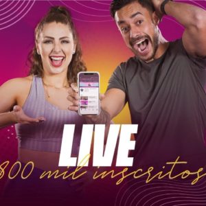 LIVE de 800 mil inscritos + SORTEIO