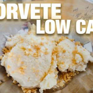 Sorvete Low Carb De Creme | Receita Cetogênica MUITO FÁCIL | Senhor Tanquinho