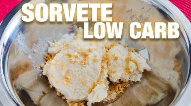 Sorvete Low Carb De Creme | Receita Cetogênica MUITO FÁCIL | Senhor Tanquinho