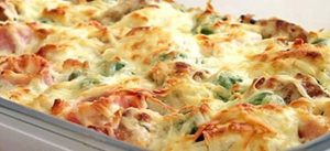 Receita couve flor com frango gratinada