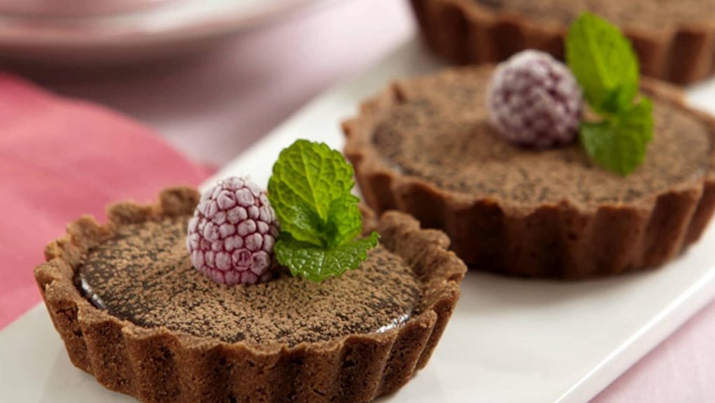 Receita Tortinha de chocolate funcional